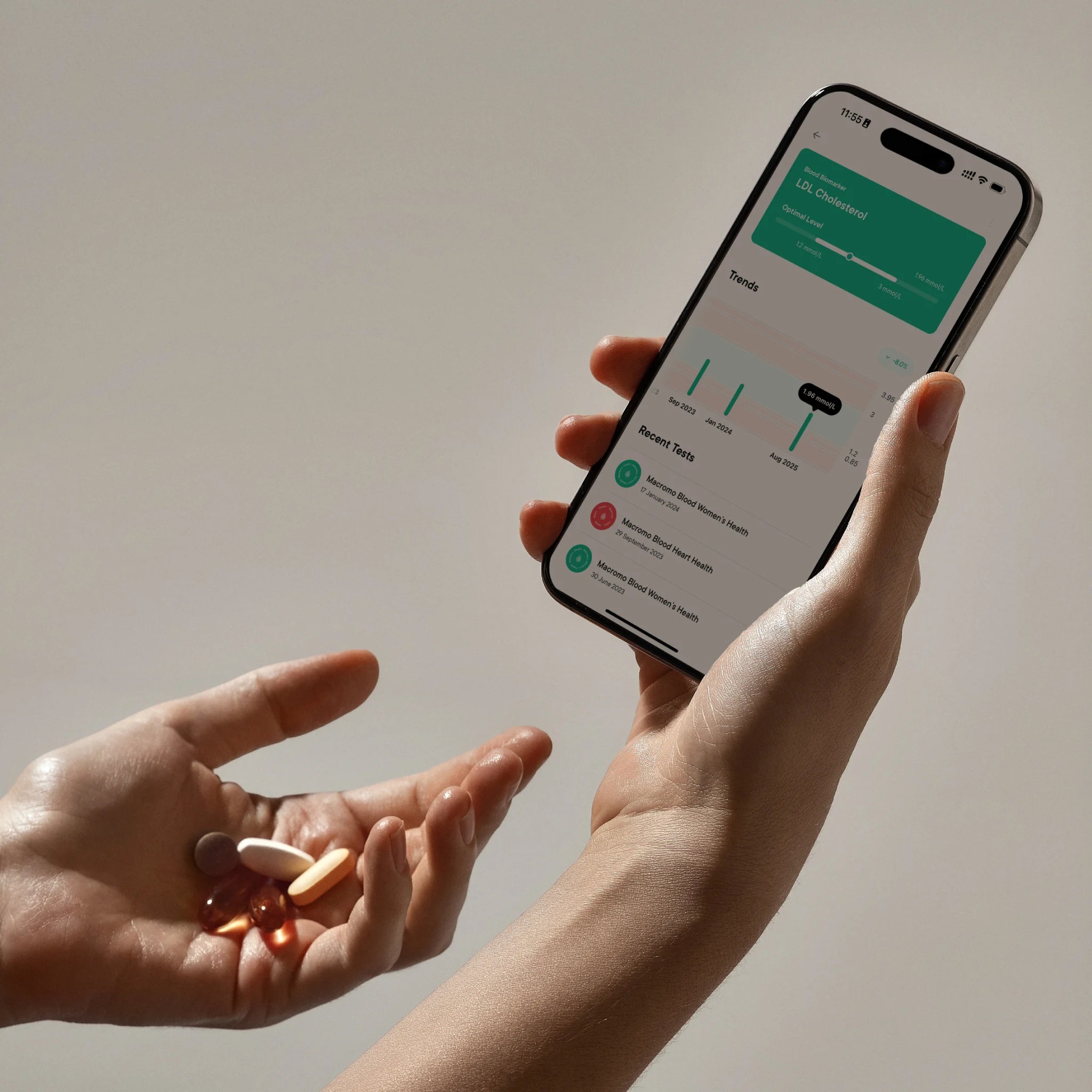 Vstupní Krevní test