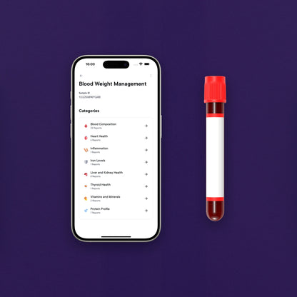 Regulace hmotnosti Krevní test 