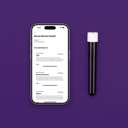 Duševní zdraví Krevní test 