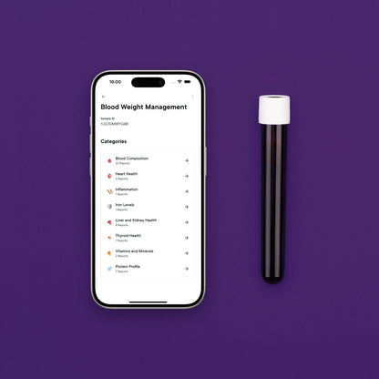 Regulace hmotnosti Krevní test 