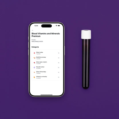 Vitamíny a Minerály Krevní Test